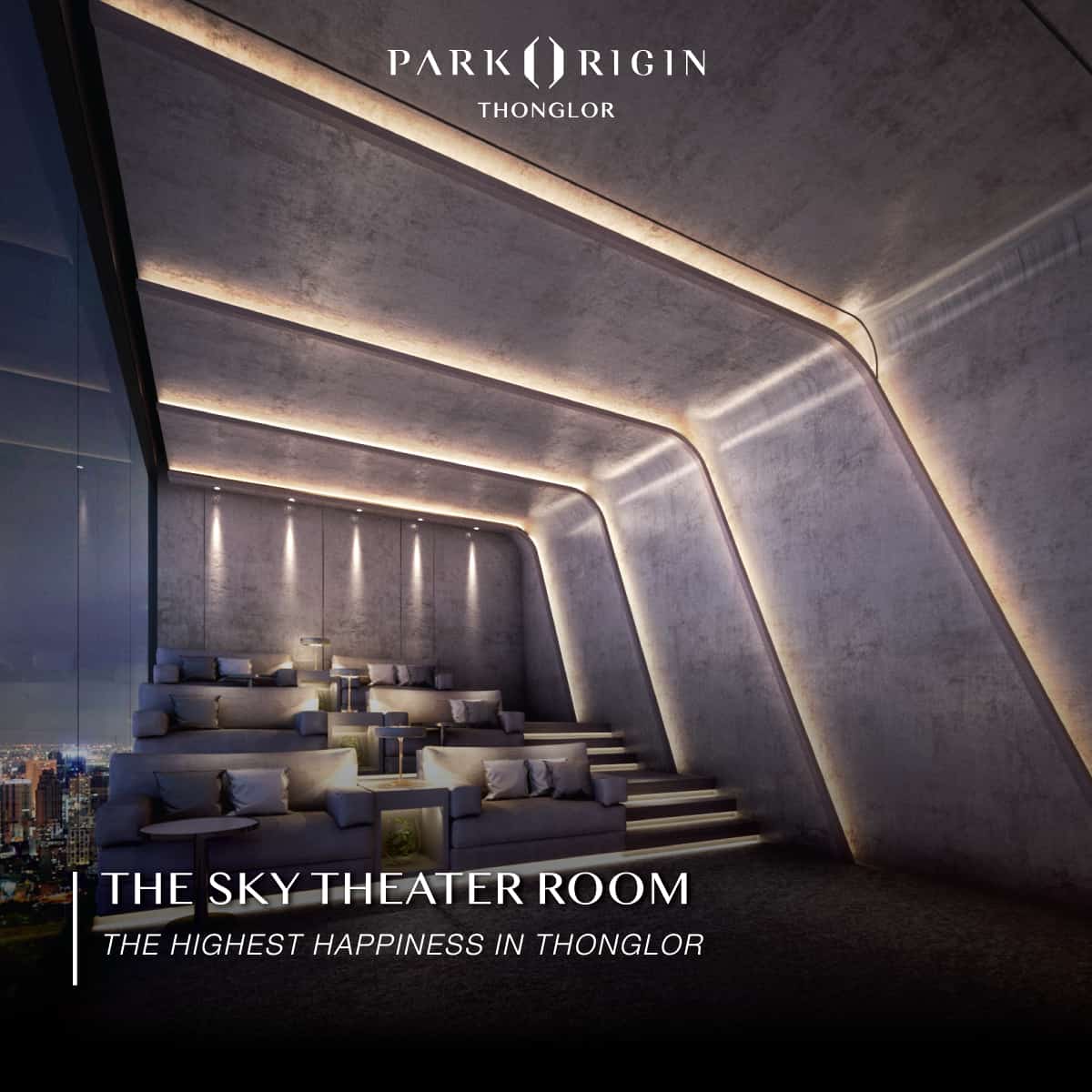 The Sky Facilities - The Sky Theater Room | PARK ORIGIN THONGLOR