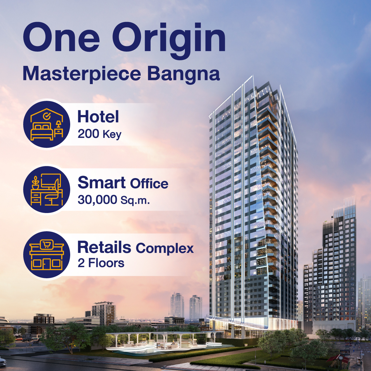 2⃣ One Origin Masterpiece Bangna